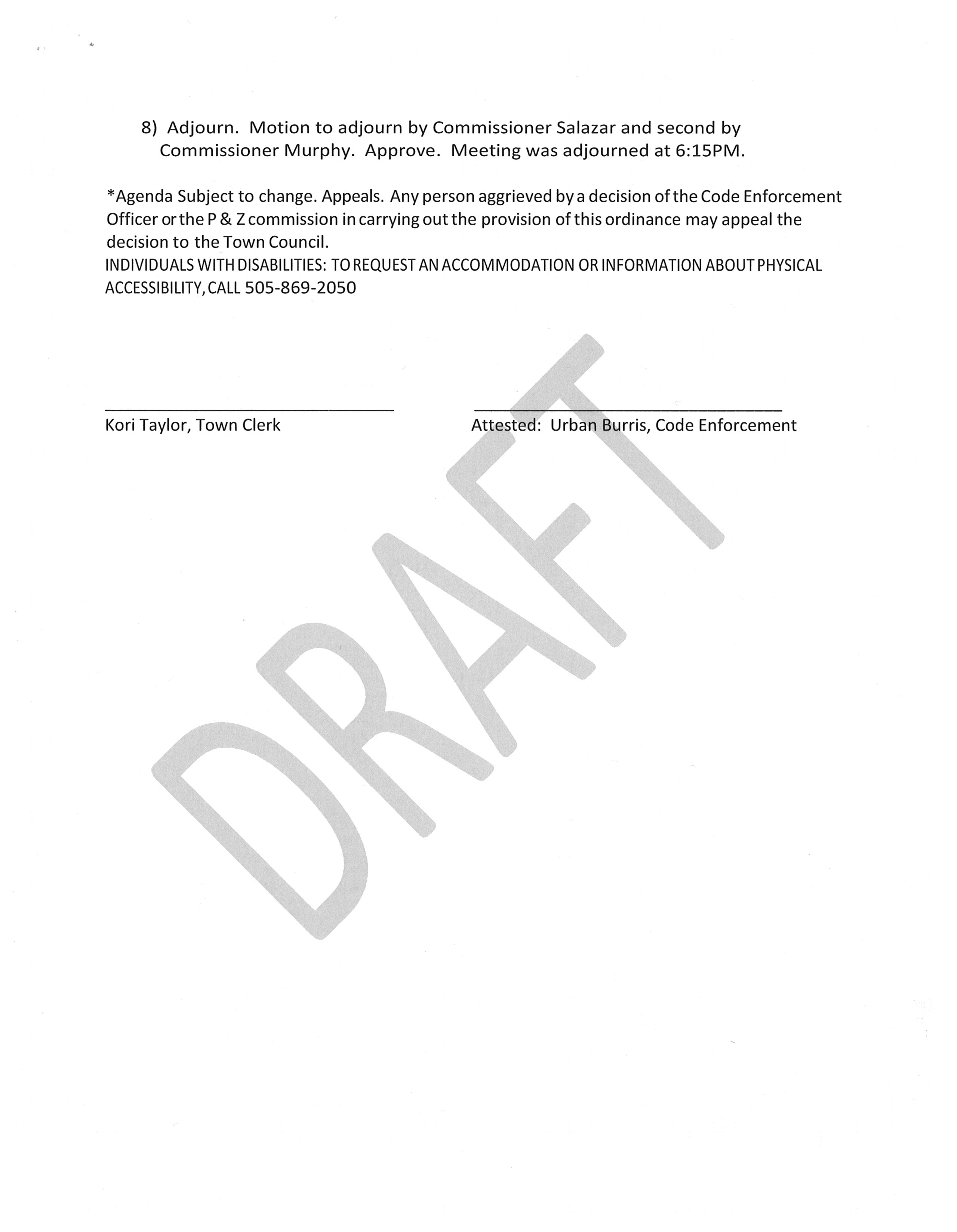 PZ MINUTES 2 21 23 2